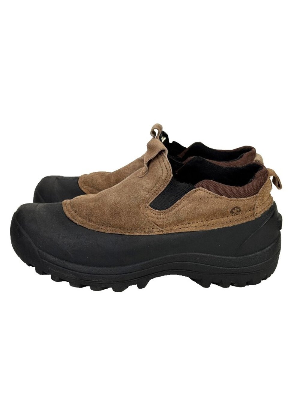 Northside Dawson II Boots Mens 9 Brown Suede Insulated Waterproof Slip On Low